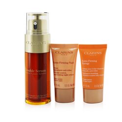 Double Serum & Extra-Firming Collection: Double Serum 50ml+ Energy Cream 15ml+ Night Cream 15ml+ Bag  3pcs+1bag