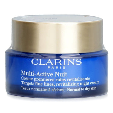 Multi-Active Night Targets Fine Lines Revitalizing Night Cream - For Normal To Dry Skin  50ml/1.7oz (Parallel Import)
