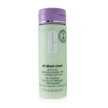 All about Clean All-In-One Cleansing Micellar Milk + Makeup Remover - Very Dry to Dry Combination 01332/KL69 200ml/6.7oz