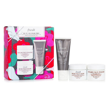 Do It All Face Mask Trio Set: Purifying Mask 30ml + Sugar Face Polish Mask 30ml + Rose Face Mask 30ml H00006589 / 159077 3pcs