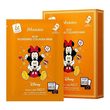 Disney SELFIE NOURISING COLLAGEN MASK(Minnie&Mickey) 10pcs