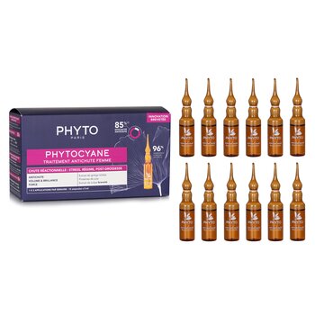 PhytoCyane Anti-Hair Loss Reactional Treatment (For Woman) 910143 12x5ml/0.16oz