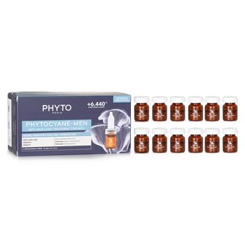 PhytoCyane Anti-Hair Loss Treatment (For Men) 910303 12x3.5ml/0.11oz