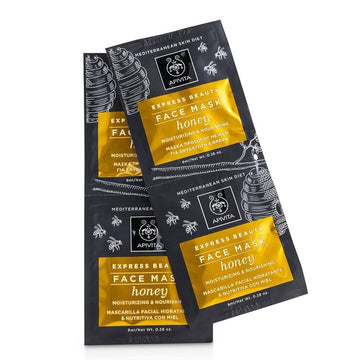 Express Beauty Face Mask with Honey (Moisturizing & Nourishing) 06113 6x(2x8ml)