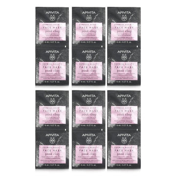 Express Beauty Face Mask with Pink Clay (Gentle Cleansing) (Unboxed) 6x(2x8ml)