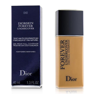 Diorskin Forever Undercover 24H Wear Full Coverage Water Based Foundation - # 040 Honey Beige C000900040 / 383639  40ml/1.3oz