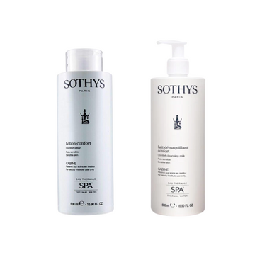 Spa Comfort Lotion 500ml & Spa Comfort Cleansing Milk 500ml