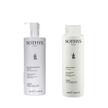 Purify Cleansing Milk 500ml & Purity Lotion 500ml