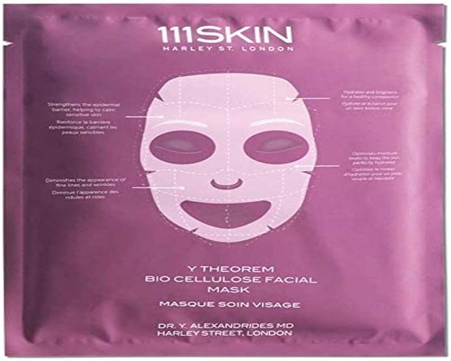 Y Therorem Bio Cellulose Facial Mask (no box) 5pcs