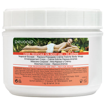 Crème Fraiche Wrap with Papaya-Pineapple 1kg