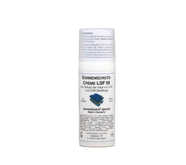Sunscreen SPF 50 (Sonnenschutzcreme LSF 50) 50ml