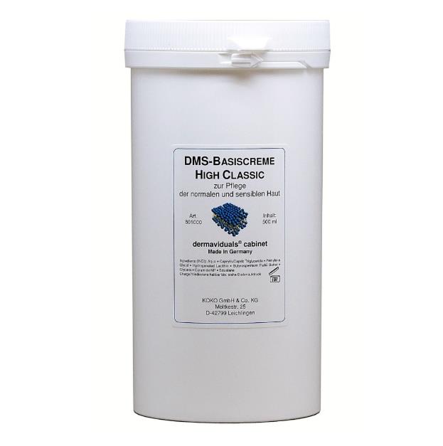 Base Cream High Classic (Basiscreme High Classic) Salon Size 500ml