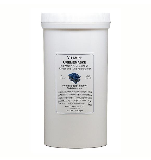 Vitamin Cream Mask (Vitamin-Crememaske) Salon Size 500ml