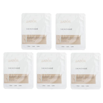 Skinovage [Age Preventing] Balancing Bio-Cellulose Mask - For Combination Skin 5pcs