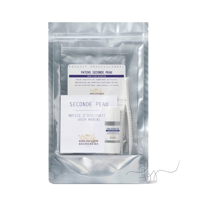 Seconde PEAU regenerating and smoothing electrospun mask 5pcs+15ml serum (new version)