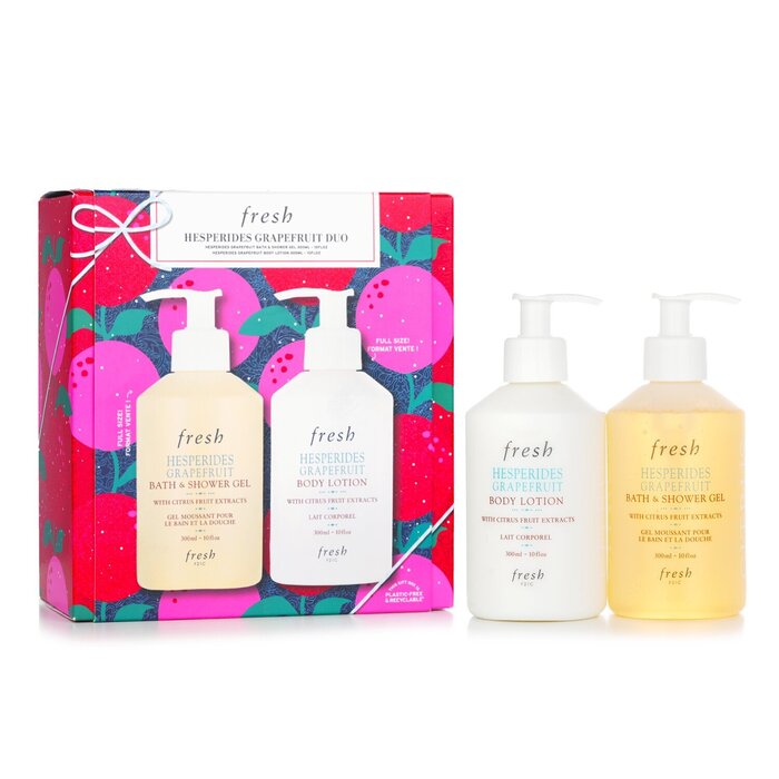 Hesperides Grapefruit Duo Set: Bath & Shower Gel 300ml + Body Lotion 300ml  H00006603 / 159213 2pcs