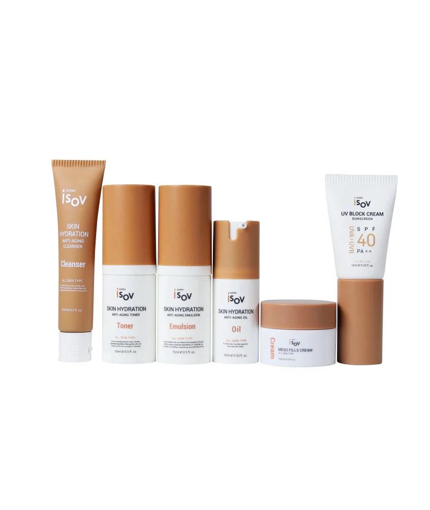 Skin Hydration Anti-Aging Travel Kit