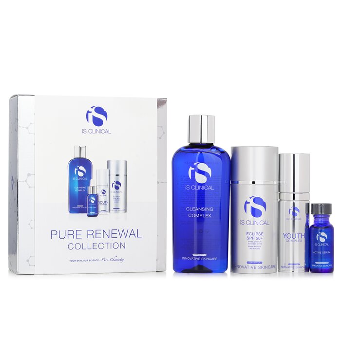 Pure Renewal Collection: Cleansing Complex 180ml + Active Serum 15ml + Youth Complex 30g + Eclipse SPF 50 100g 11255 4pcs
