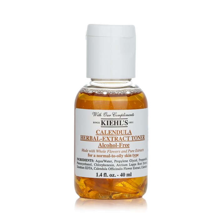 Calendula Herbal Extract Alcohol-Free Toner - For Normal to Oily Skin Types 713768 40ml/1.4oz