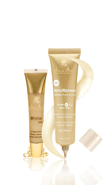 INTOREPAIR Cream Eyes & Lips SPF50 30ml + GIFT Blistar 24K 15ml