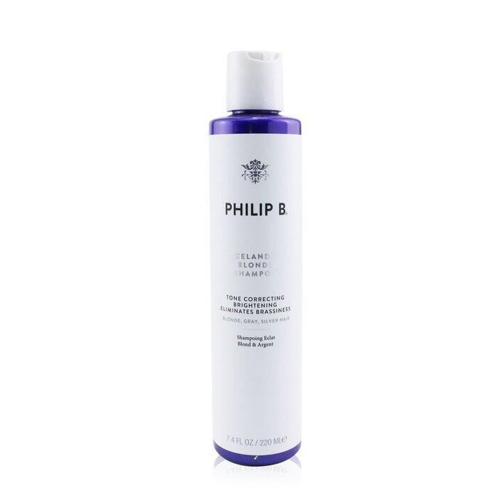 Icelandic Blonde Shampoo (Tone Correcting Brightening Eliminates Brassiness - Blonde, Gray, Silver Hair)  79220 220ml/7.4oz