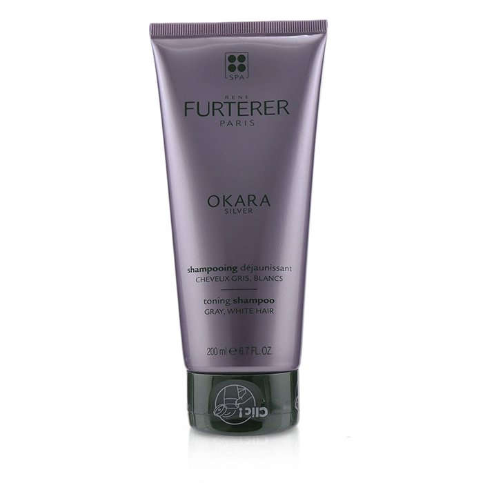 Okara Silver Silver Radiance Ritual Toning Shampoo (Gray, White Hair) 200ml/6.7oz