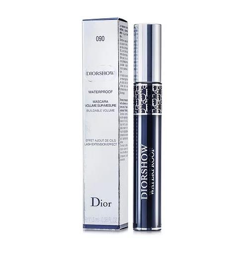 Diorshow Mascara Waterproof - # 090 Black F069715090 / 669697  11.5ml/0.38oz