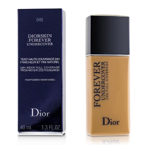 Diorskin Forever Undercover 24H Wear Full Coverage Water Based Foundation - # 040 Honey Beige C000900040 / 383639  40ml/1.3oz
