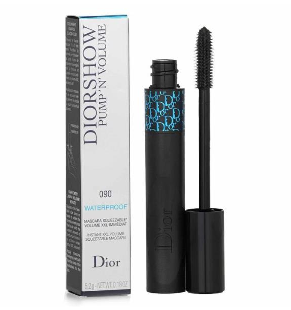 Diorshow Pump N Volume Waterproof Mascara - # 090 Black Pump C000600090 / 391634  5.2g/0.18oz