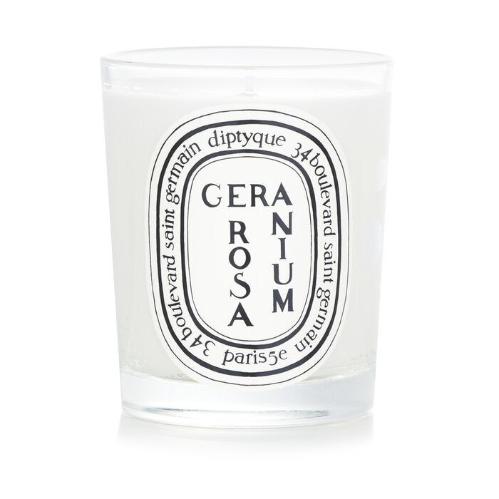 Scented Candle - Geranium Rosa (Rose Geranium) 190g/6.5oz